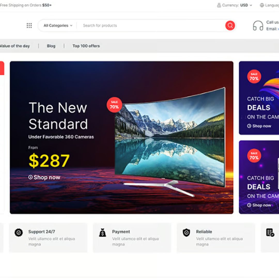 Onsus - Electronics E-commerce WordPress Theme